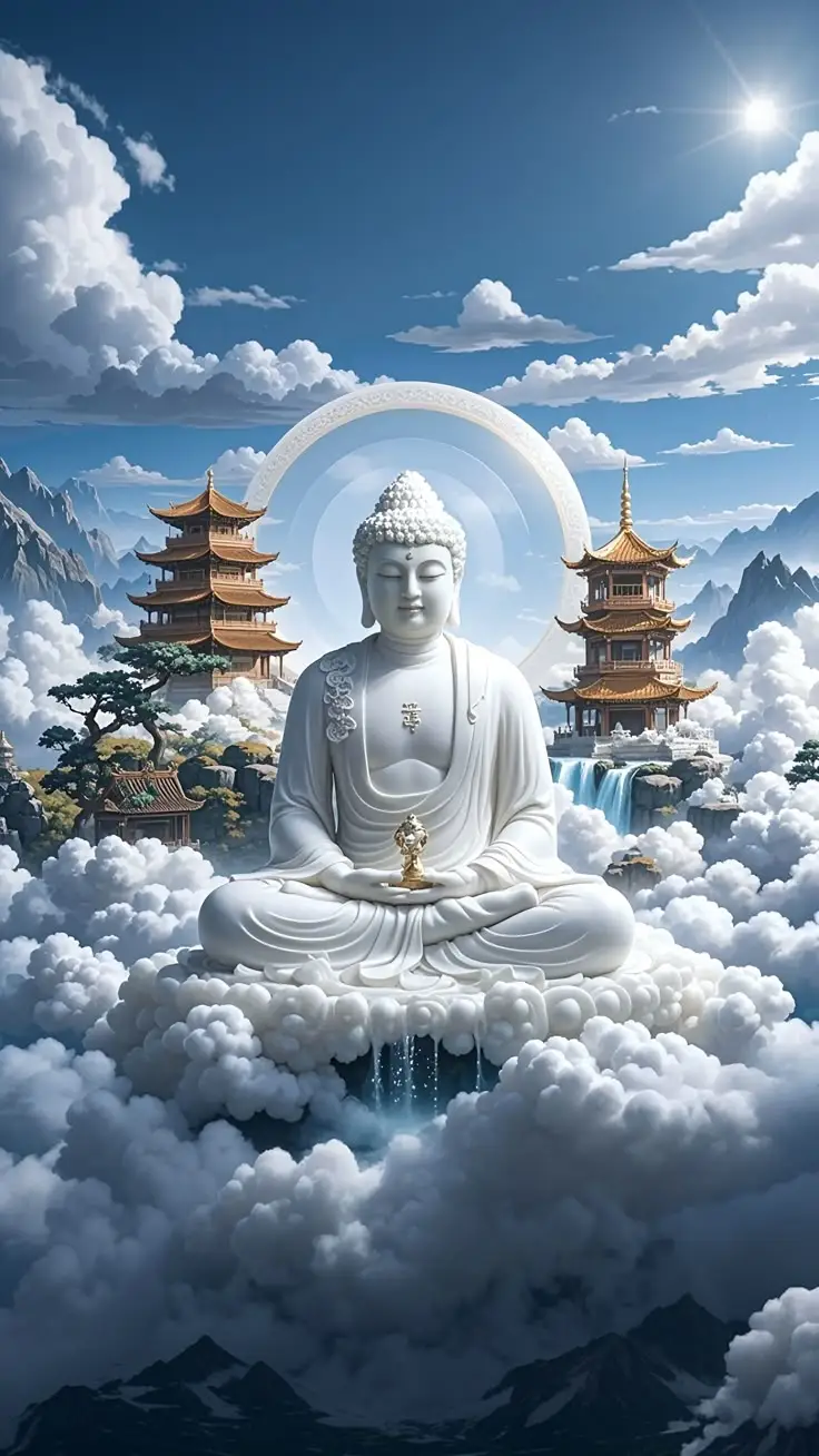 Ảnh Đức Phật làm hình nền thiêng liêng