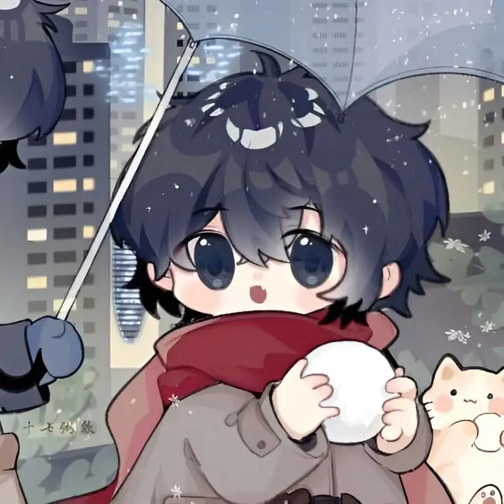 Hình Ảnh Avatar Cặp Đôi Anime Chibi Cute