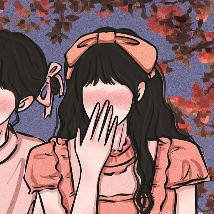 Những Avatar Đôi Bạn Thân Nữ Đáng Yêu
