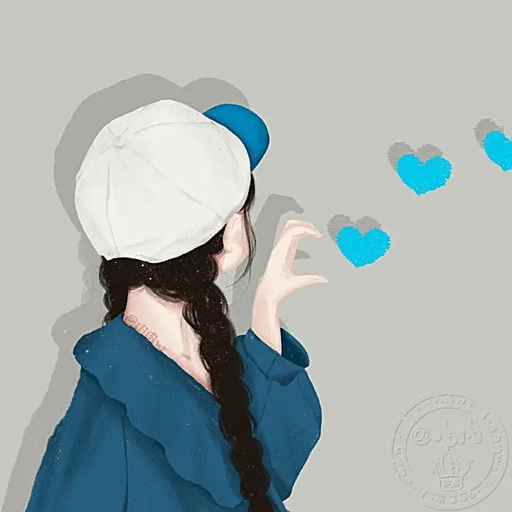 Avatar Đôi Người Thật Che Mặt Độc Đáo