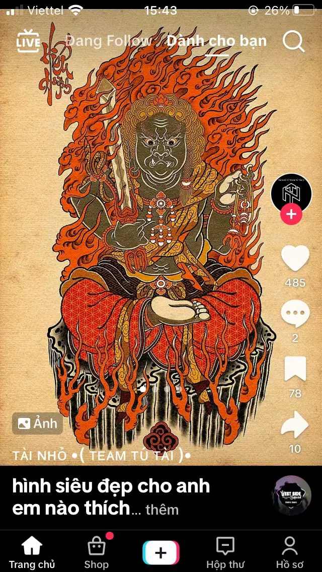 Khám Phá Ý Nghĩa Hình Xăm Minh Vương Bất Động 35
