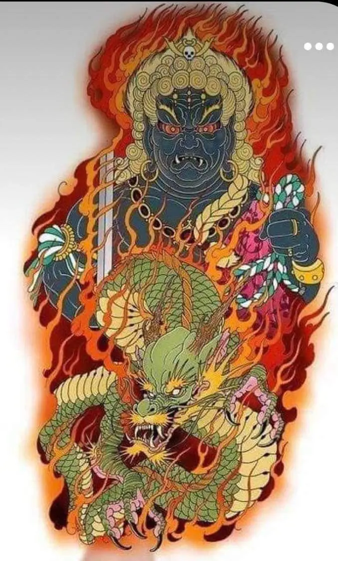 Khám Phá Ý Nghĩa Hình Xăm Minh Vương Bất Động 40