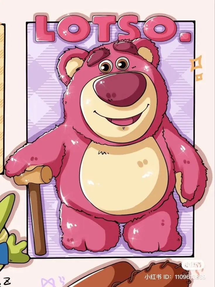 Hình Nền Cartoon Gấu Lotso Siêu Ngộ Nghĩnh