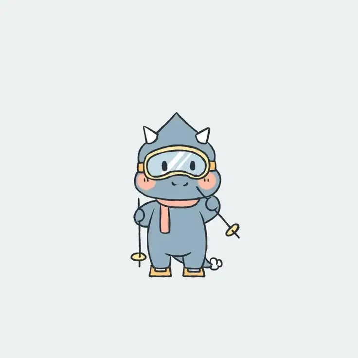 Top Ảnh Chibi Avatar Đôi Khủng Long Đáng Yêu