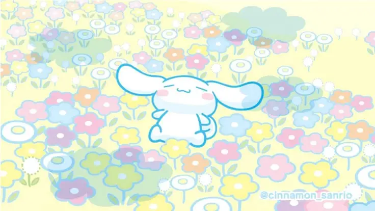 Cinnamoroll hình nền máy tính dễ thương và ngọt ngào