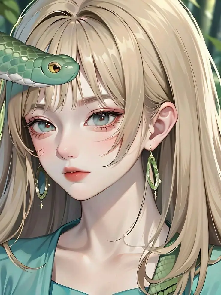 Cute Avatar Chân Dung Anime Nữ Đẹp Rực Rỡ