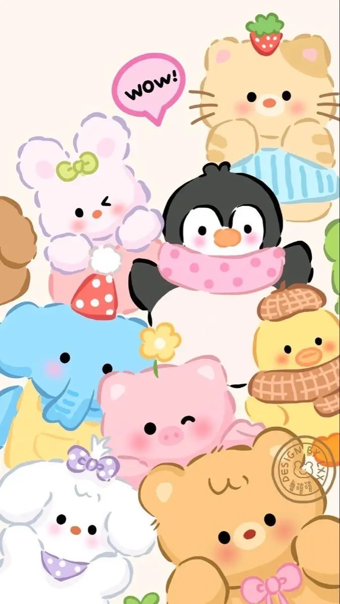 Cute hình nền đẹp 3D dễ thương cho những ai yêu thích nghệ thuật