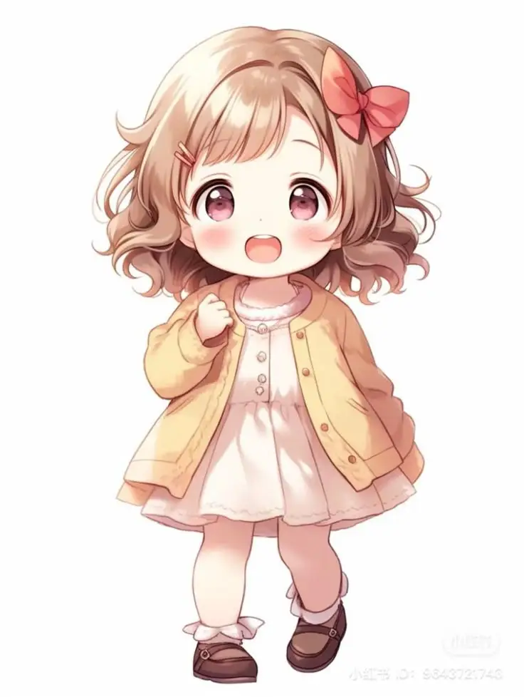 Hình Bé Gái Hoạt Hình Dễ Thương: Tuyển Tập Hình Ảnh Cute