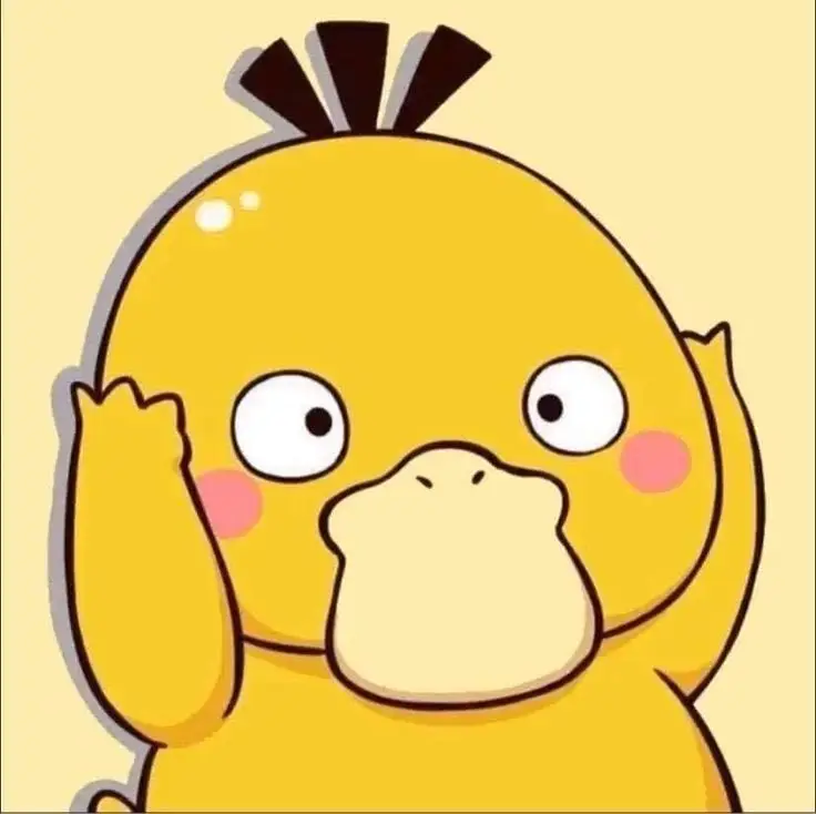 Hình nền avatar vịt cute đáng yêu cho mạng xã hội