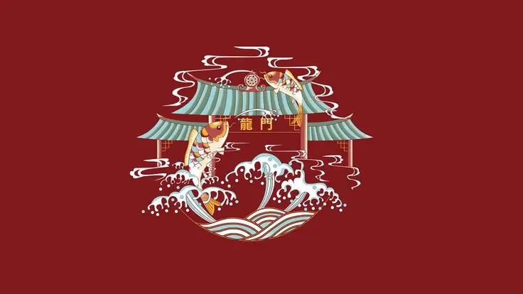 Hình Nền Cá Chép Hóa Rồng Tài Lộc