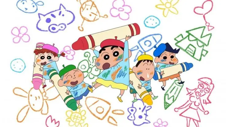 Hình nền cậu bé bút chì dễ thương