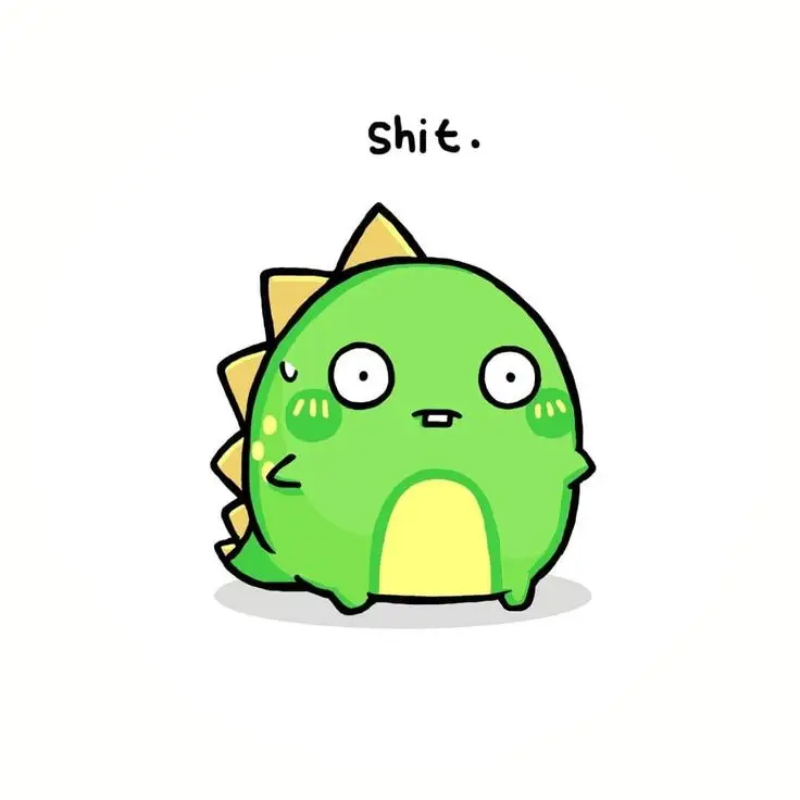 Hình nền chibi avatar khủng long – Dễ thương bất ngờ