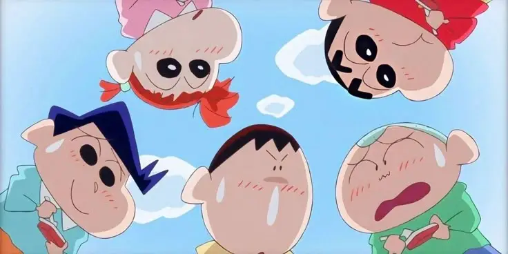 Hình nền cu Shin cute dễ thương cho điện thoại