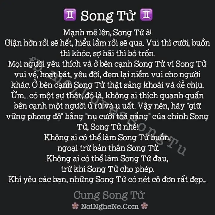 Hình nền cung Song Tử độc đáo
