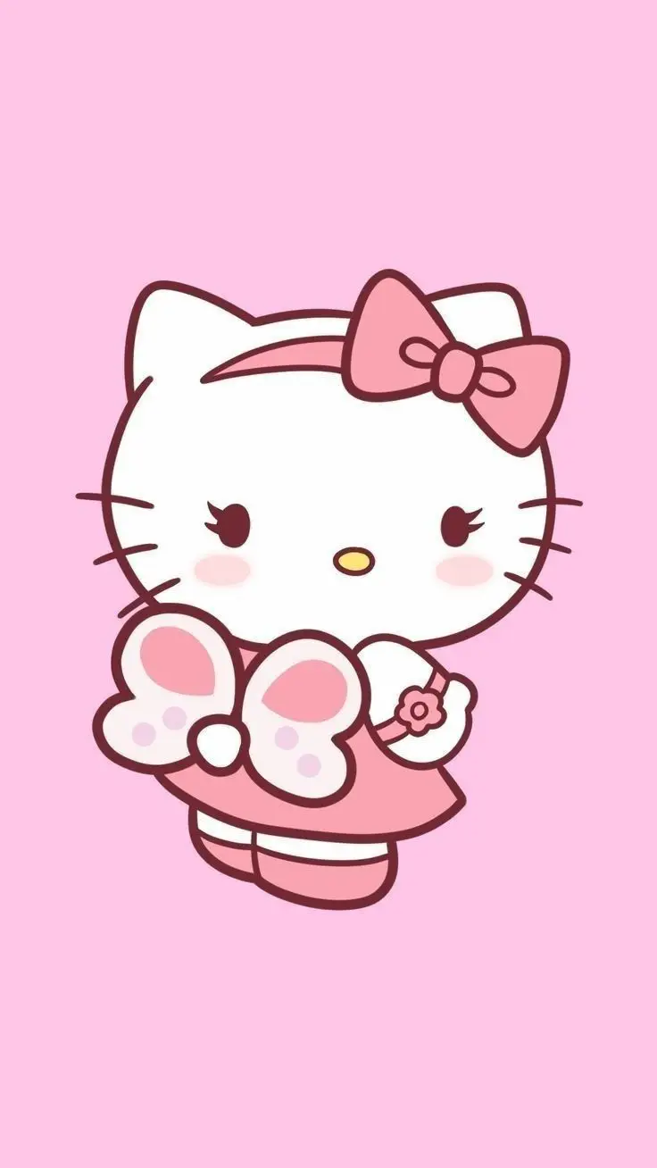 Hình nền Hello Kitty xinh xắn cho máy tính