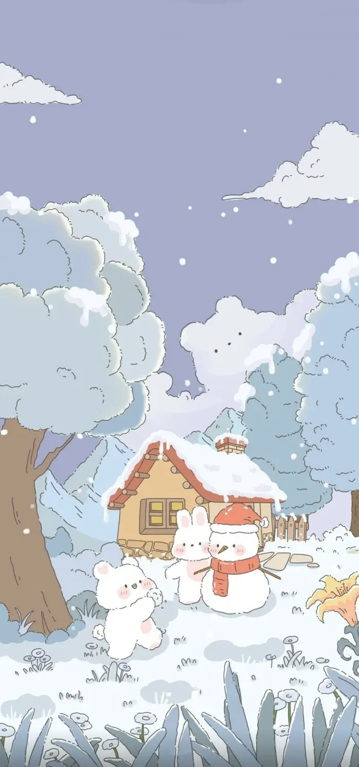 Hình nền điện thoại Noel dễ thương cho mùa lễ hội