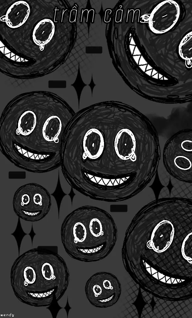 Hình nền mặt cười đen – Tạo phong cách độc đáo cho thiết bị của bạn