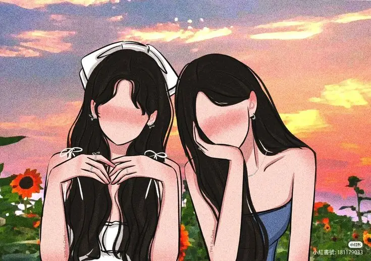 Hình nền đôi bạn thân – Kỷ niệm gắn bó với bạn bè