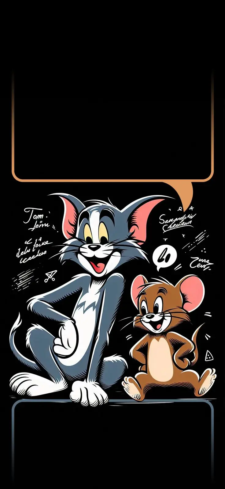 Hình nền Tom and Jerry siêu cute cho điện thoại và máy tính