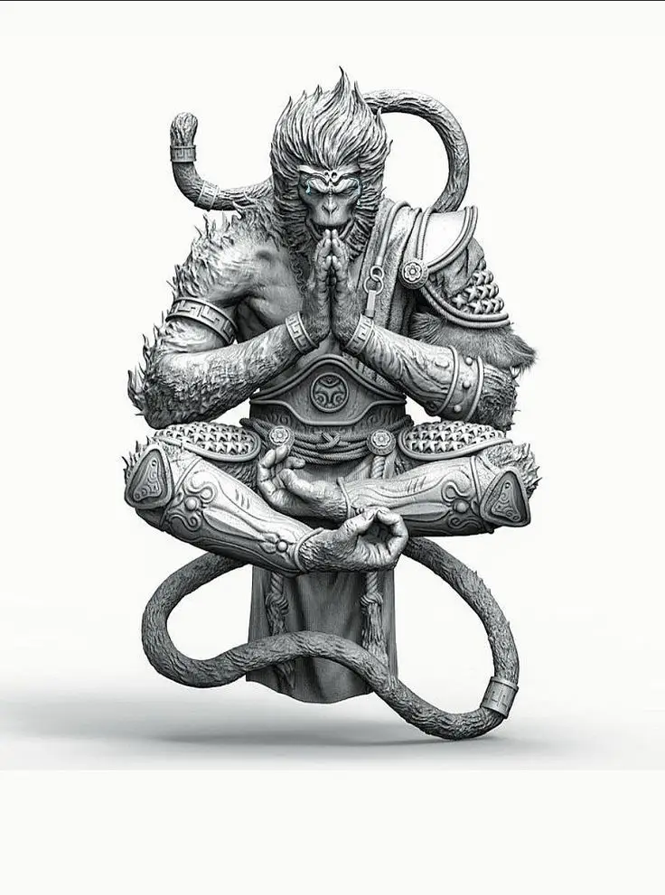 Hình nền 3D tôn ngộ không độc đáo