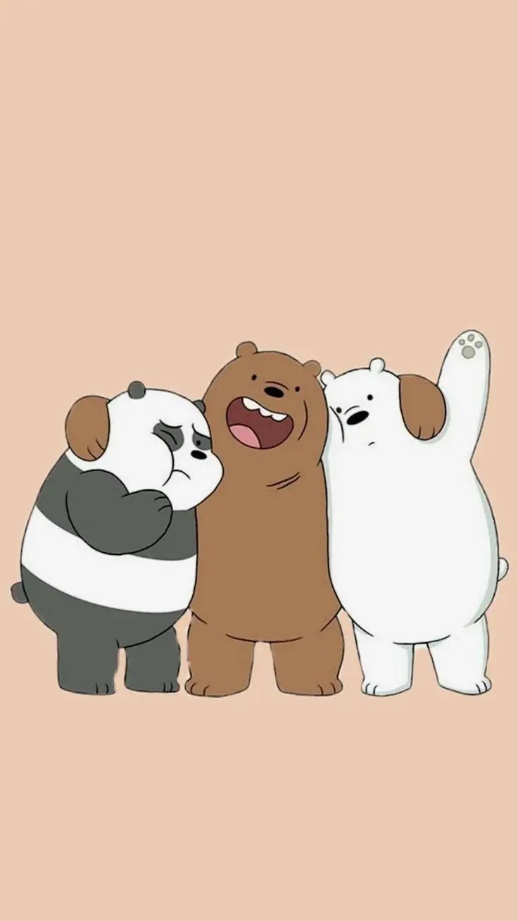 Hình nền We Bare Bears – Bộ sưu tập dễ thương