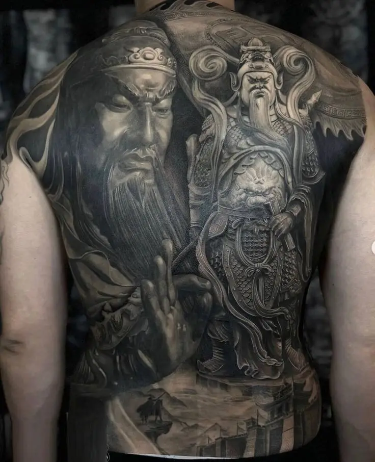 Hình Xăm 5 Ông Tướng: Ý Nghĩa Và Sáng Tạo Trong Nghệ Thuật Xăm