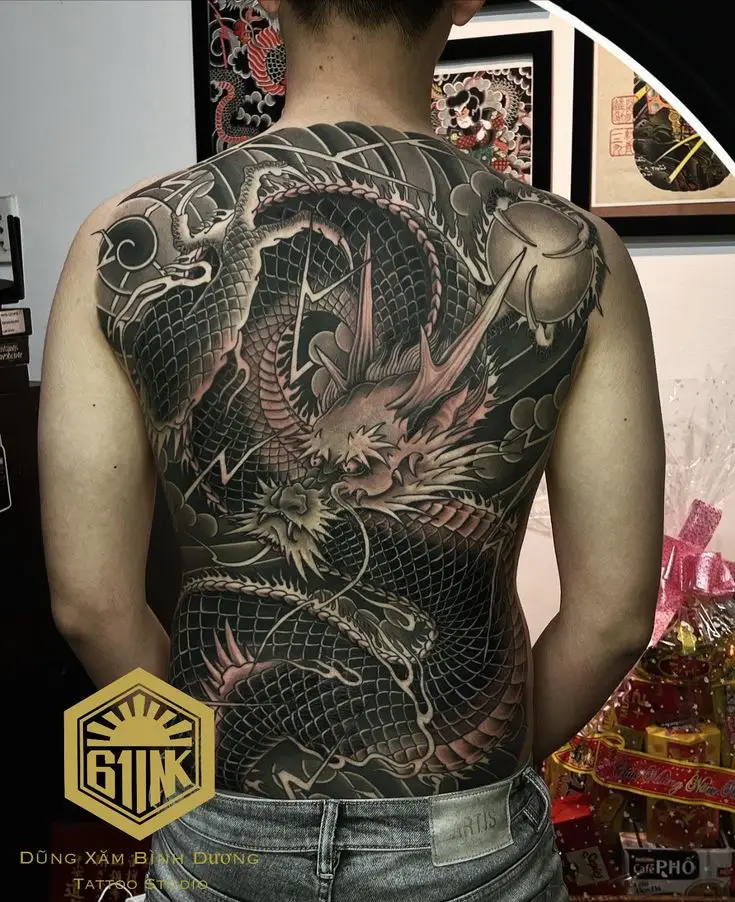 Hình Xăm 9 Con Rồng Kéo Quan Tài: Truyền Thuyết Và Hình Ảnh Xung Quanh 55