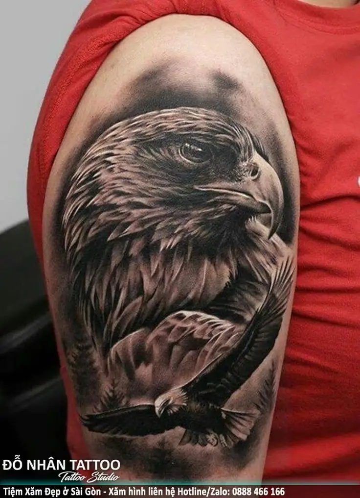 Hình Xăm Đại Bàng Mini: Biểu Tượng Tự Do