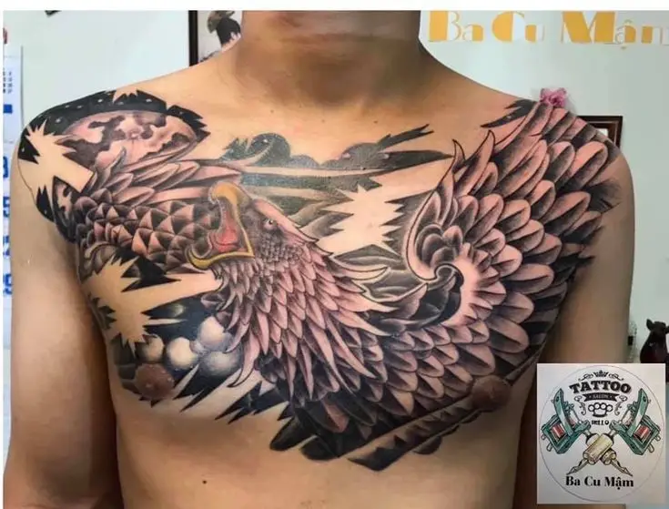 Hình Xăm Đại Bàng Ở Ngực: Biểu Tượng Sức Mạnh & Tự Do