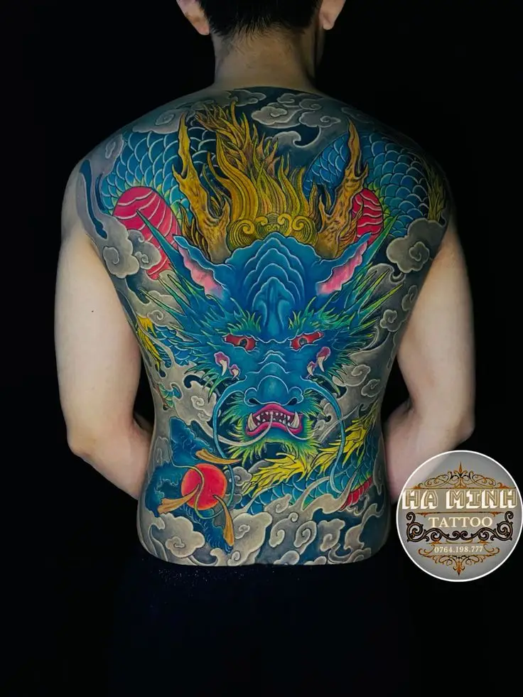 Hình Xăm Đầu Rồng Full Lưng: Biểu Tượng Quyền Lực và Uy Danh 52