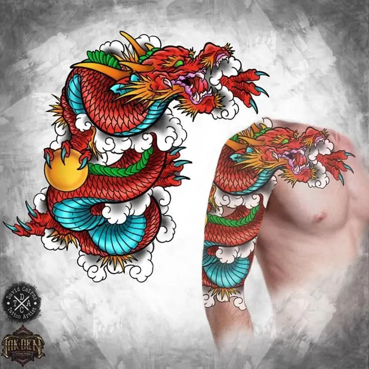 Khám Phá Hình Xăm Bắp Tay Nam Nhật Cổ: Độc Đáo và Thời Thượng 37