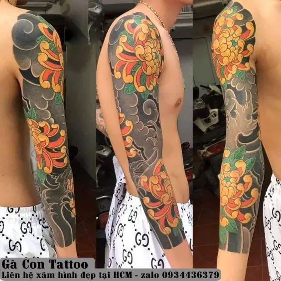 Khám Phá Hình Xăm Bắp Tay Nam Nhật Cổ: Độc Đáo và Thời Thượng 61