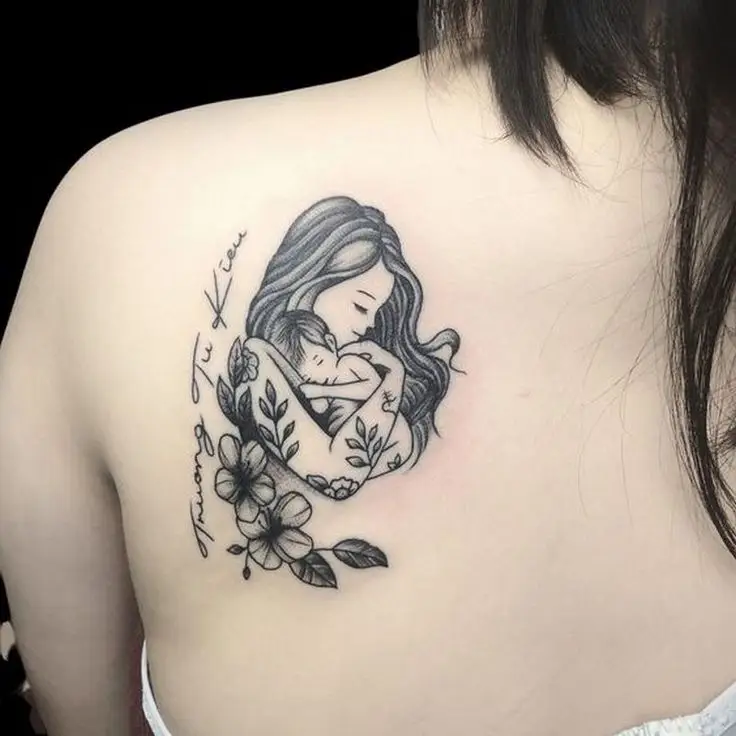 Hình Xăm Bắp Tay Nữ Cô Gái - Sự Tỏa Sáng Quyến Rũ 20