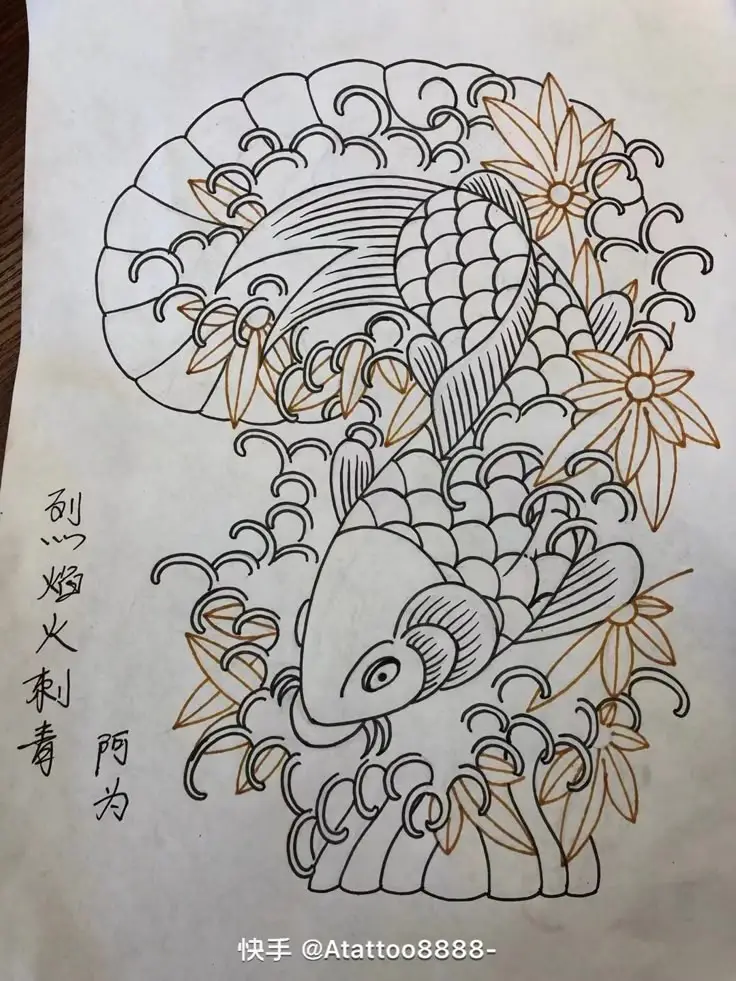 Hình Xăm Cá Chép Ngậm Đồng Tiền – Ý Nghĩa và Các Mẫu Đẹp