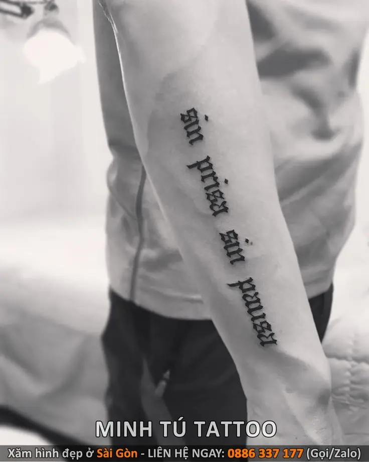 Hình Xăm Chữ Ở Tay: Nét Đẹp Dễ Thương Để Khẳng Định Thương Hiệu Riêng