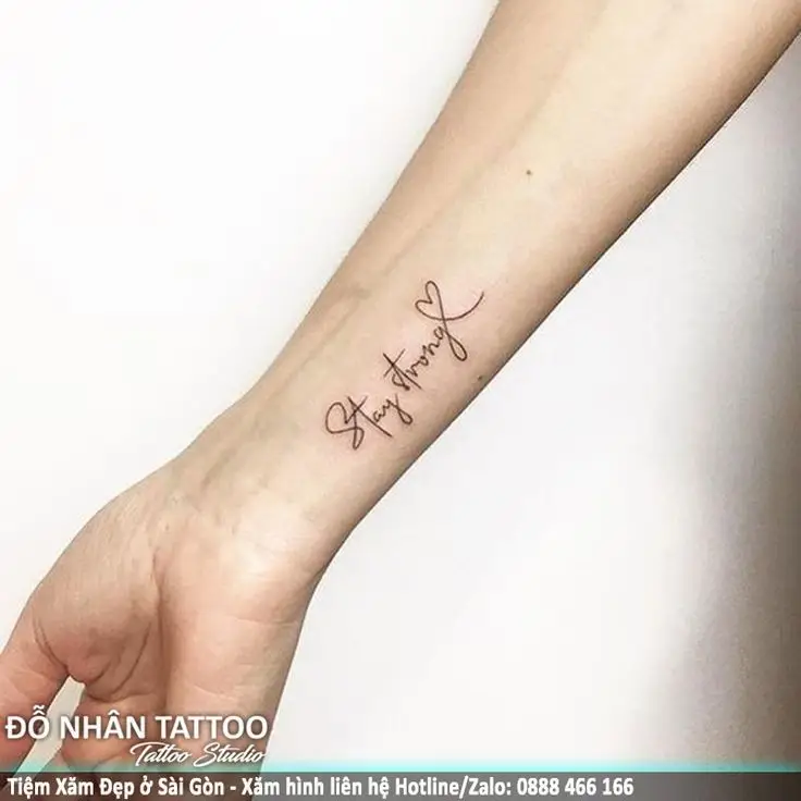 Top 20 Hình Xăm Chữ Ở Tay Cho Nữ Đẹp Và Ý Nghĩa 12