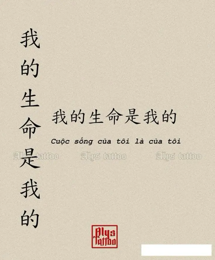 Hình Xăm Chữ Tàu Đẹp và Ý Nghĩa - Gợi Ý Hình Ảnh Tuyệt Vời 31