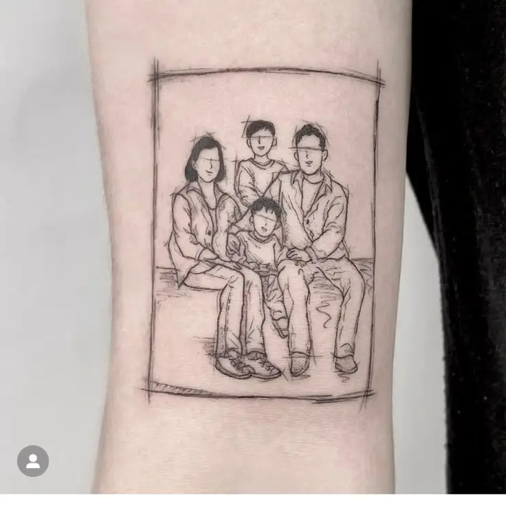 Hình Xăm Chữ Tàu Ý Nghĩa Gia Đình: 100+ Hình Ảnh Đầy Cảm Xúc