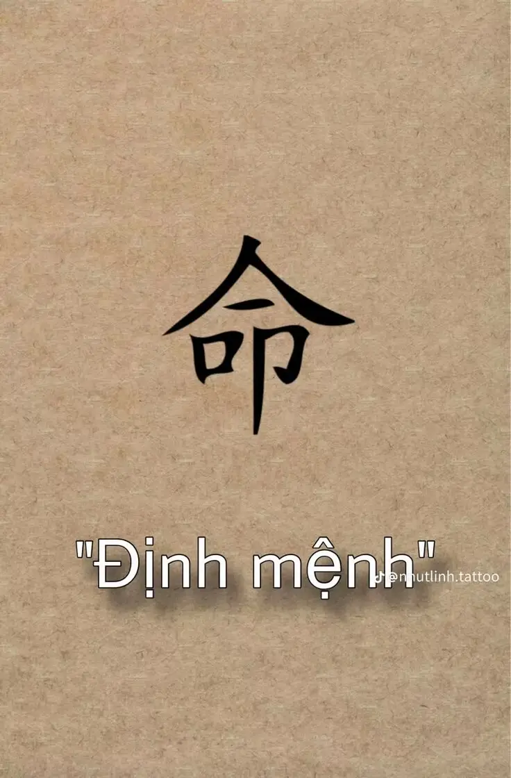 Hình xăm chữ Trung ý nghĩa - Những câu nói sâu sắc 24