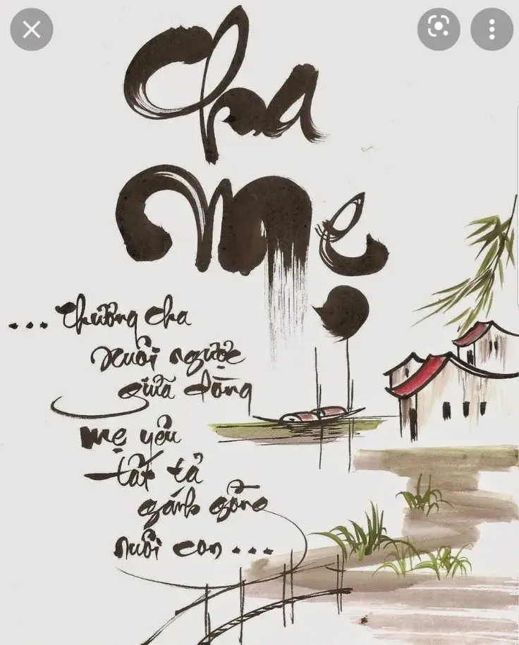 Hình xăm chữ ý nghĩa về gia đình – Gắn kết yêu thương