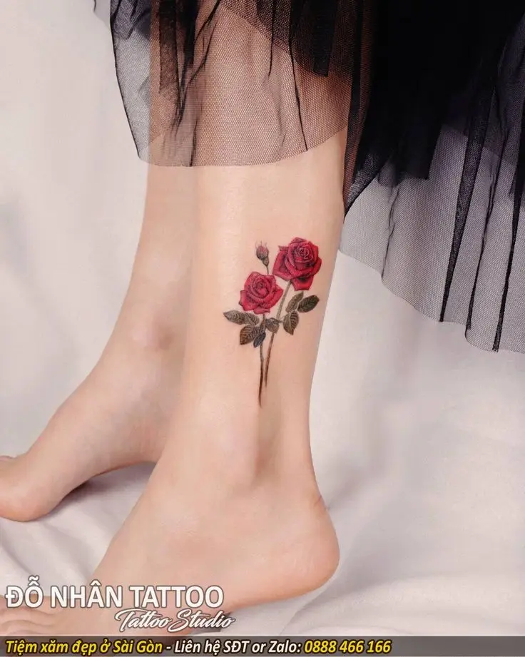 Mẫu Hình Xăm Cổ Chân Nữ Đẹp Và Ý Nghĩa