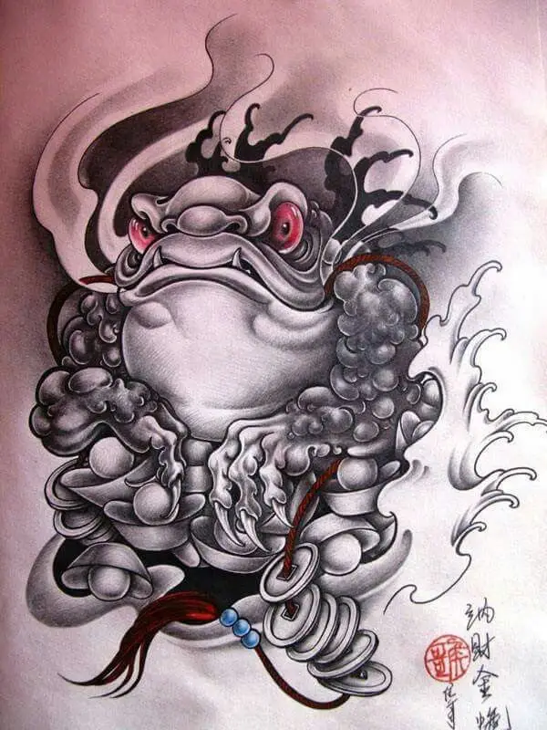 Ý Nghĩa Hình Xăm Cóc Thần Tài