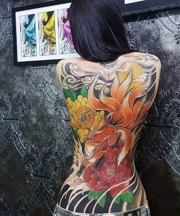 Hình xăm full lưng nữ: Kiểu dáng đẹp và ý nghĩa 32