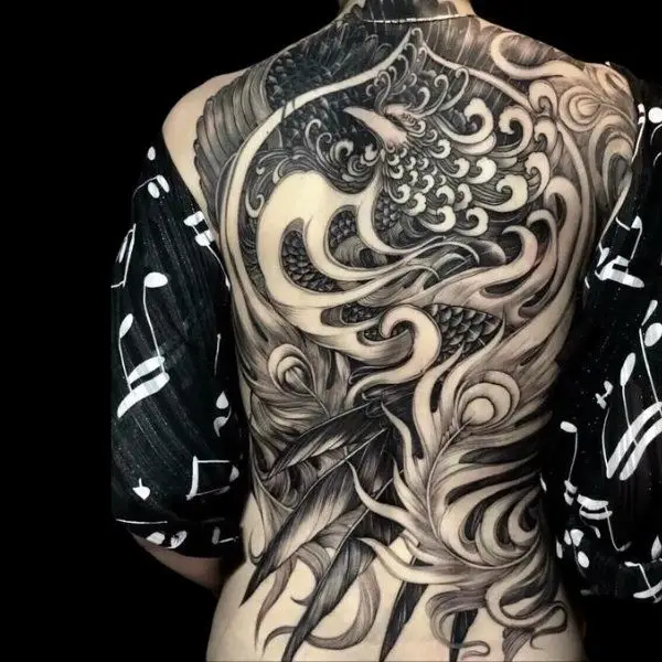 Hình xăm full lưng nữ: Kiểu dáng đẹp và ý nghĩa 33