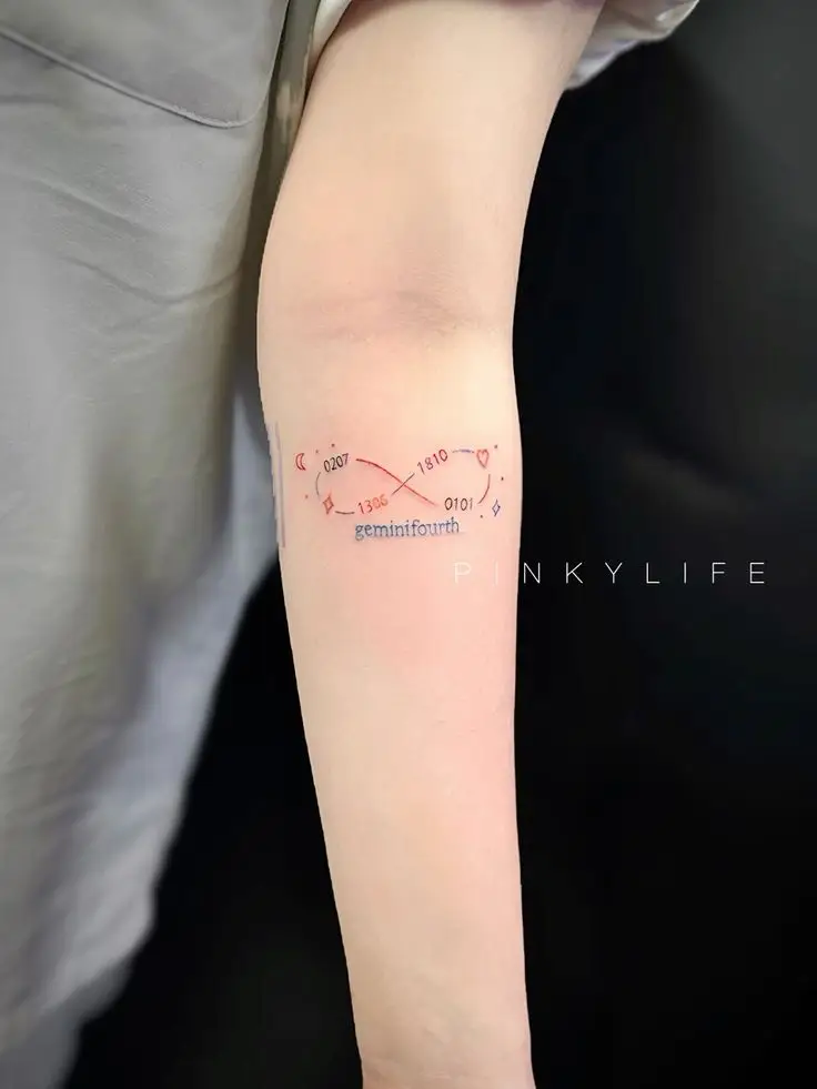 Hình Xăm Gia Đình 4 Người Mini – Biểu Tượng Tình Thân Mãi Bền Vững