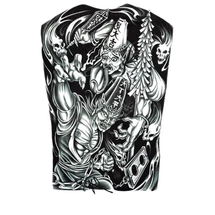 Khám Phá Ý Nghĩa Hình Xăm Hắc Bạch Vô Thường