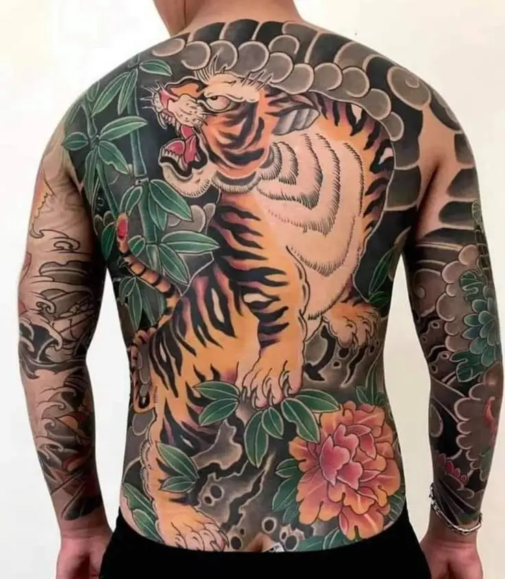 Khám Phá Hình Xăm Hổ Full Lưng - Sự Quyền Lực và Đẹp Mê Hồn 2