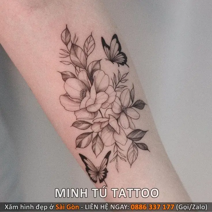 50 Hình Xăm Hoa Văn Nữ Đẹp Nhất