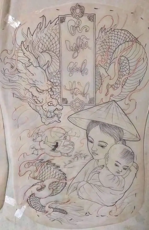 Khám Phá Hình Xăm Khung Kín Lưng Đẹp: Bộ Ảnh Ấn Tượng