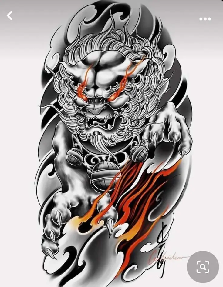 Hình Xăm Kỳ Lân Full Lưng: Ý Nghĩa Và Hình Ảnh Ấn Tượng 32